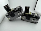 2-PACK Ryobi One+ Genuine P191 18V 3.0AH Lithium-ion Battery. Fixed Price $52.00.
