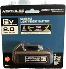 Hercules 12V Lithium Ion 2.0 Ah Battery. Fixed Price $34.47.