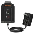 Black+decker Dual Charger - BDDC201B. Fixed Price $41.99.