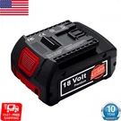 Battery 8000MAH For Bosch 18V BAT622 BAT609G BAT618G BAT619 BAT611. Fixed Price $32.91.