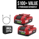 Skil Pwr Core 12V X 2.0AH Usb-c Battery And Charger Starter Kit CB5020-A22 New. Fixed Price $77.98.