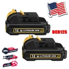 2X 3.0AH Battery Pack For Dewalt 12V Max Lithium Xr DCB120 DCB127 DCB121 DCB125. Fixed Price $20.19.