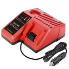 Fybemax For M12 & M18 Car Charger Milwaukee 18V 12V Battery, Red. Fixed Price $42.29.