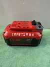 New Craftsman V20 Volt Max 4.0AH Lithium-ion Battery CMCB204. Fixed Price $39.00.