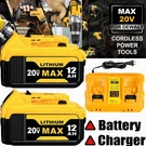 2PACK For Dewalt Volt Max Xr 12.0AH Lithium Battery DCB206-2/DUAL Charger. Fixed Price $67.00.