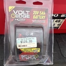 Volt Edge 20V 5AH Battery Lithium-ion Li-ion Black Model Mpn 1482703. Fixed Price $65.00.