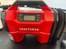 Craftsman Cordless Inflator 20-VOLT Li-ion Air CMXPTXA2001. Fixed Price $130.00.