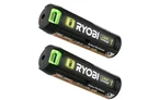 Ryobi Usb 3.0 Ah Lithium-ion Rechargeable Battery 2-PACK FVB203. Fixed Price $40.00.