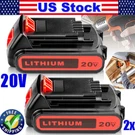 2PACK Replacement For Black Decker 20V 3.8AH Lithium Ion Battery LBXR2520 LBXR20. Fixed Price $28.98.