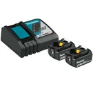 Makita BL1840BDC2X 18V Lxt 4.0AH Battery 2-PACK + Rapid Charger. Fixed Price $199.00.