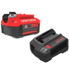 Craftsman V20 5AH Lithium-ion Battery And Charger Starter Kit CMCB205-CK. Fixed Price $64.95.