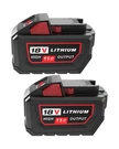 Upgraded 2PACKS 18V 15.0AH Replacement Battery For Milwaukee M-18 Compatible .... Fixed Price $192.23.