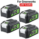 24-VOLT 6.0AH Lithium Battery For Greenworks 24V 29842 29852 20352 22232 2508302. Fixed Price $120.99.