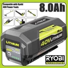 8.0AH Battery For Ryobi Volt Lithium OP4050 OP40602 OP40261 OP4030. Fixed Price $39.00.