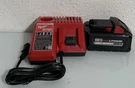 Milwaukee Tool 48-59-1865H M18 XC6.0 Starter Kit, Battery + Charger. Fixed Price $139.99.