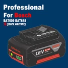 For Bosch 5.0AH 18V BAT618 BAT609 Li-ion Battery BAT620 BAT610G BAT619G 24618-01. Fixed Price $26.91.