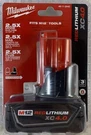Milwaukee 12-VOLT Battery Xc 4.0 Red Lithium Cordless M12 48-11-2440 New. Fixed Price $48.90.
