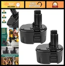 2 Pack 3600MAH Ni-mh 14.4V Battery Replacement For Dewalt Xrp DC9091 DW9094. Fixed Price $59.39.