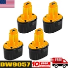 4X 4.8AH Battery For DW9057 DW9071 DE9071 DE9074 DE9037 7.2V Ni-mh. Fixed Price $57.90.