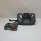 Ridgid R840095 GEN5X Oem Dual Chemistry Battery Charger With 18V 2.0 Ah. Fixed Price $34.90.