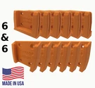 Orange! 6 / Combo Pack Ridgid 18V Tool And Battery Mounts Hangers Holders. Fixed Price $17.49.