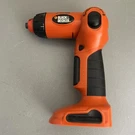 Black & Decker 12V XD1200 Cordless Swivel Drill Driver Tool Only. Fixed Price $19.99.