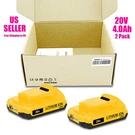 Pack 4AH For Dewalt 20V Max 4.0AH 3.0AH Lithium Battery DCB240-2 DCB230. Fixed Price $42.99.