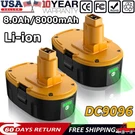 4/3/2/1PACK For Dewalt 8.0AH Volt Xrp DC9096 DC9098 Li-ion Battery DC9099. Fixed Price $68.99.