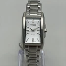 Caravelle By Bulova Womens Watch 20MM Tank Silver Tone 43P103 New Battery 7". Fixed Price $49.99.
