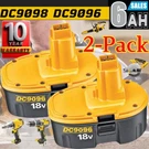2PACK 18 Volt Xrp 6.0AH Battery For Dewalt DC9096-2 DC9098 DC9099 DW9098. Fixed Price $28.99.