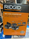 Ridgid 18V Dual Port Charger W/ 4.0 Ah Battery Packs AC95240SB *brand New*. Fixed Price $124.99.