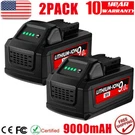 2PCS For Milwaukee M18 Lithium 9.0AH Extended Capacity Battery 48-11-1890. Fixed Price $53.99.