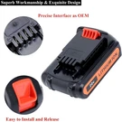 2PACK 4.0AH 20V Max LBXR20 Compatible With Black And Decker Weed Eater Ba.... Fixed Price $39.95.