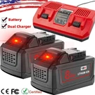 18V Battery For Milwaukee M18 12.0AH Extended Lithium 48-11-1890 Charger. Fixed Price $115.99.