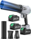 Snow Whiz Mster, 21V 2PCS Handheld Leaf Blower Cordless 4.0AH-COMPACT Turbo. Fixed Price $79.77.