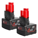 Tenmoer Pack 12V 9.0AH Battery Compatible With Milwaukee 48-11-.... Fixed Price $58.23.