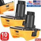 2PACK 18V To Max DCA1820 Adapter Converter For Dewalt 20VOLT Li-ion Battery. Fixed Price $16.50.