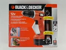 Black & Decker 3/8" 12V Cordless Drilldriver Readywrench GC1200MSW. Fixed Price $64.99.