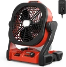 Milwaukee M18 Cordless Fan With Lights & 4 Speed Settings, Portable Design. Fixed Price $99.99.
