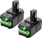 2PACK 18V 9.0AH BPL-1815 Lithium Battery For Ryobi P102 P200 P201 P203 P107 P108. Fixed Price $49.99.