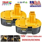 2PCS For Dewalt Volt Xrp DC9096 DC9098 Ni-mh 7.0AH Battery DC9099 DE9039. Fixed Price $32.99.