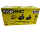 Ryobi PSK1065B 18V 4AH Starter Kit (al-ls) (PDS040471). Fixed Price $99.95.
