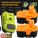 2PACK For Ryobi Plus Volt Ni-mh Battery P100 13022 ABP1801 /charger. Fixed Price $25.99.