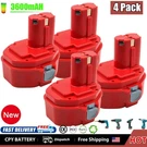 New 4PACK 9V 3600MAH Replacement Ni-mh Battery For Makita PA09 9100A CD9000. Fixed Price $79.99.