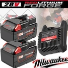 6.0AH For Milwaukee 28VOLT Lithium Battery /charger 48-11-2830 48-59-2819 MK-28. Fixed Price $35.00.