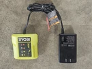 New Ryobi 40V Compact Slim Battery Charger Model# OP404VNM. Fixed Price $13.99.