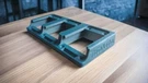 Makita 18V Lithium-ion (li-ion) Battery Holder 3 Pack Black Color. Fixed Price $13.94.
