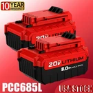 1-2PACK 8AH 20VOLT For Porter Cable Battery PCC685L,PCC685LP,PCC680L PCC700. Fixed Price $25.54.