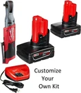 Milwaukee Fuel 2566-20 2557-20 2558-20 Ratchet 1/4 1/2 3/8 Build Kit 2567-20. Fixed Price $289.99.