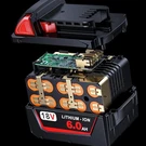 Longfit 2PACK 18V Volt 6.0AH Battery M-18 Charger, 48-11-1860. Fixed Price $41.33.